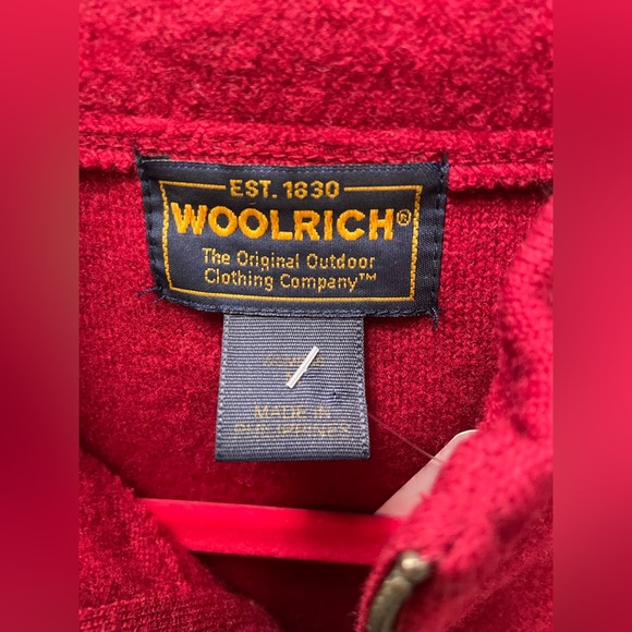 ❤️Great Condition Vintage Woolrich M Ruby Sweater - Picture 5 of 6